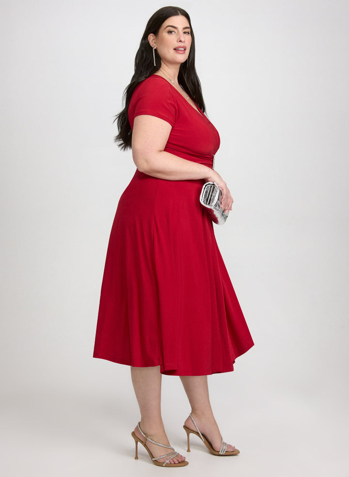 Rhinestone Detail Dress