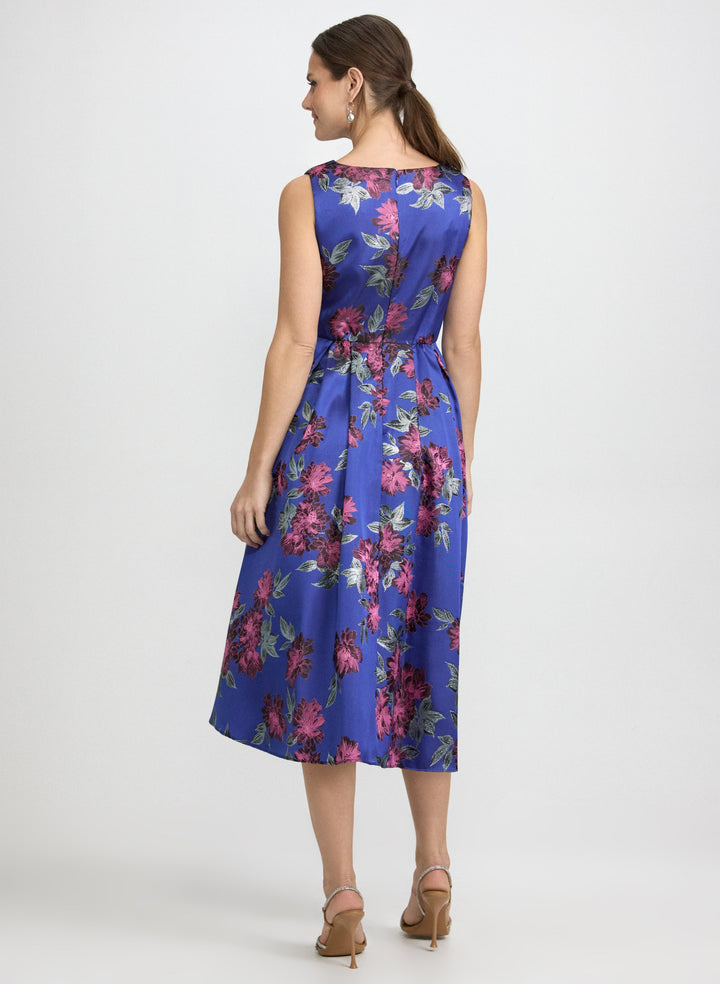 Floral Jacquard Dress