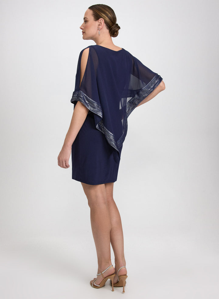 Chiffon Overlay Dress