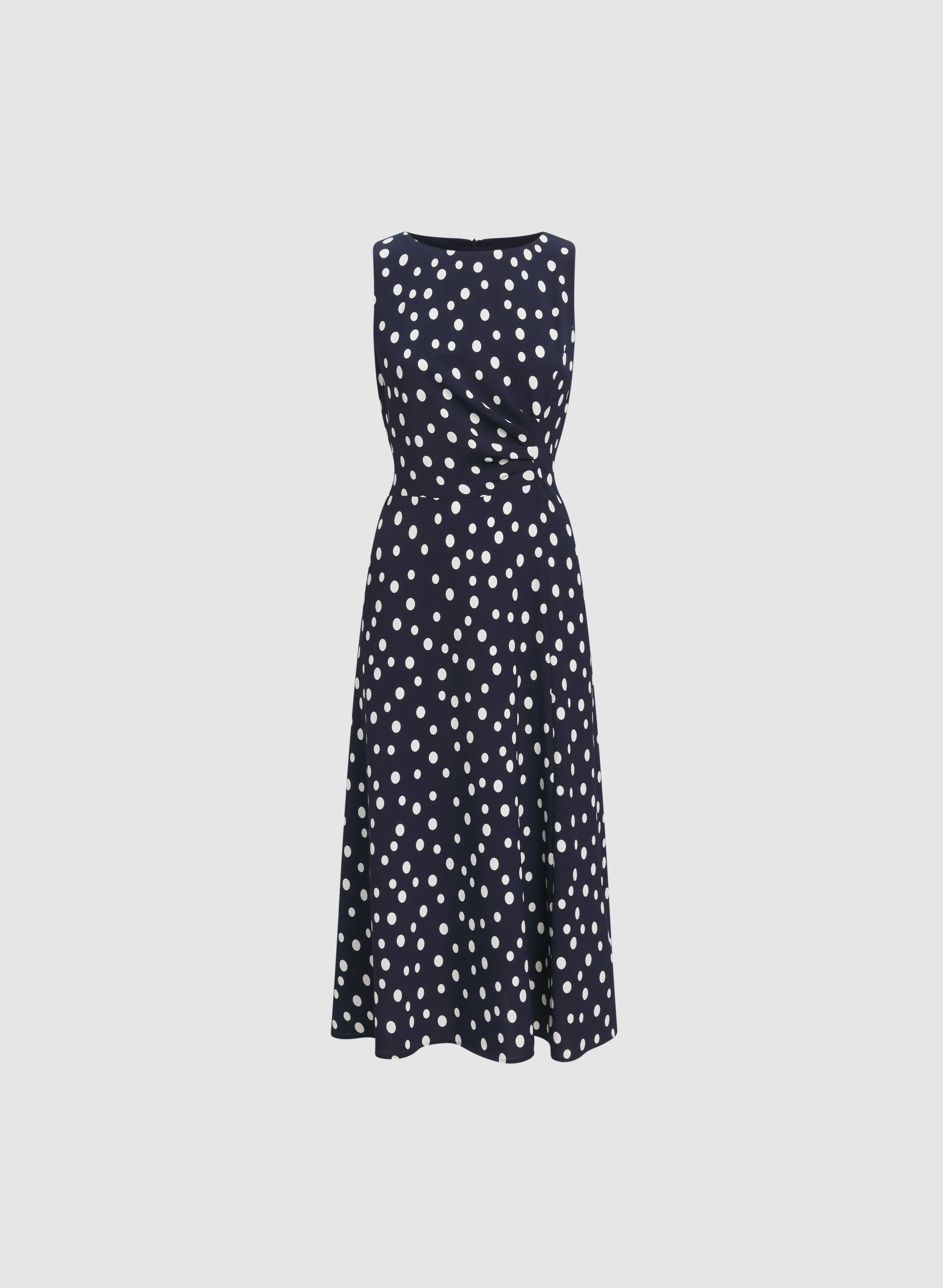 Polka Dot Midi Dress