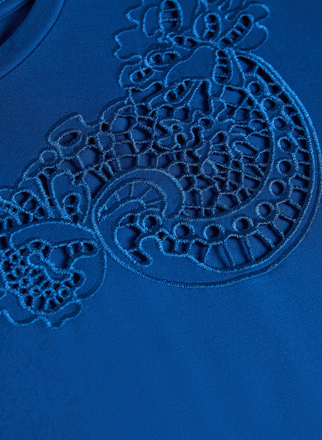 Embroidered T-Shirt Dress