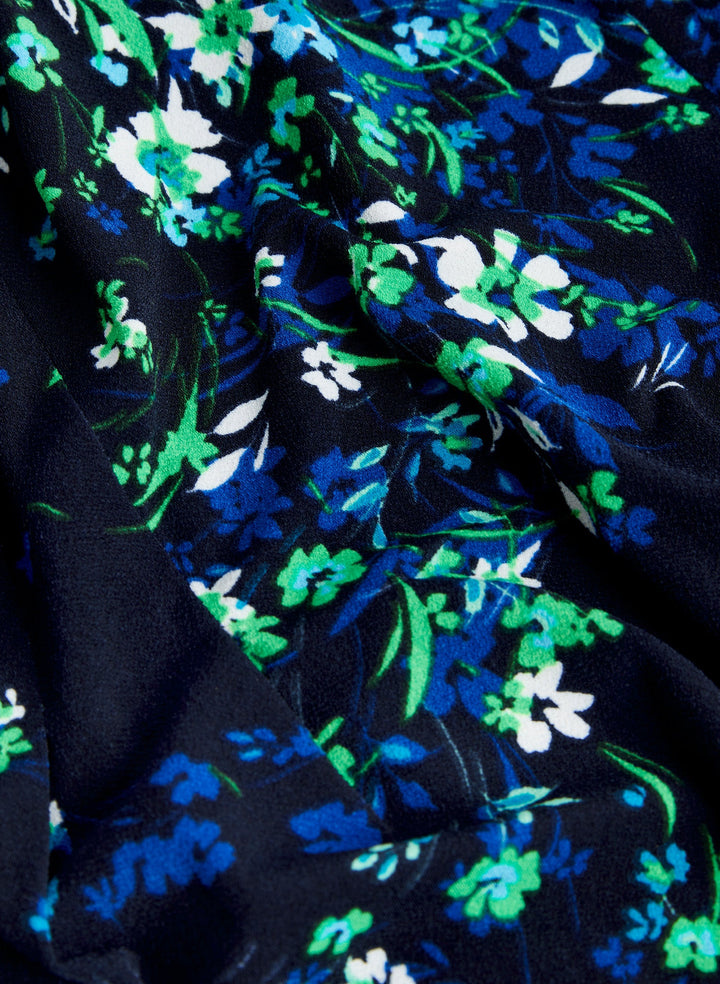 Floral Print Sleeveless Dress
