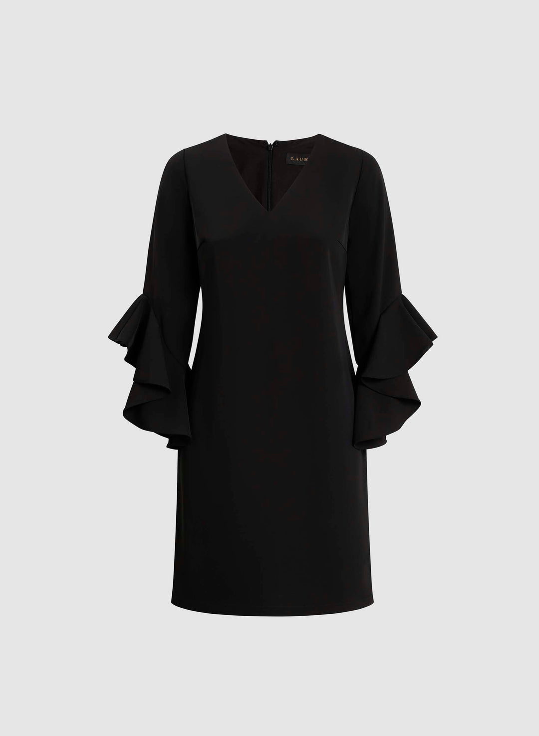 Ruffle Sleeve Dress