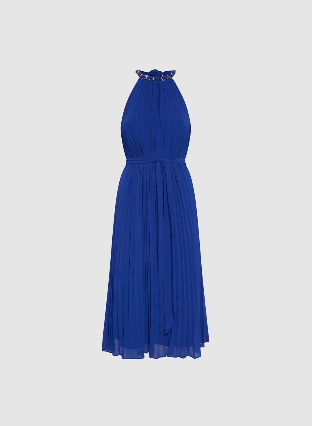 Chain Link Halter Neck Dress