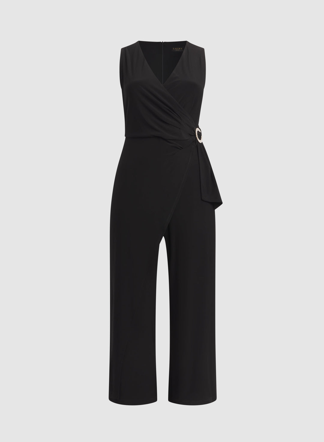 Embellished Wide-Leg Jumpsuit