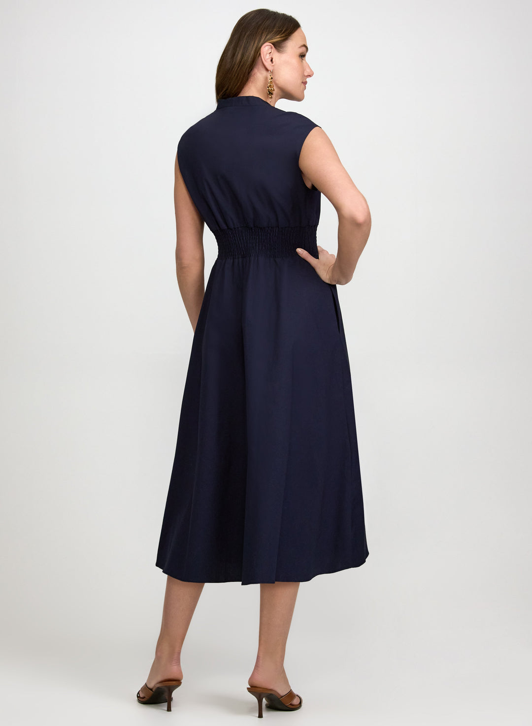 Zip Fit & Flare Dress