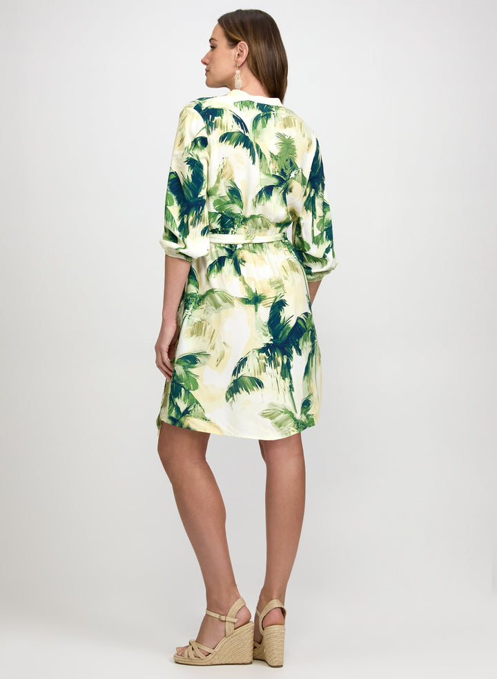 Tropical Shirt Dress