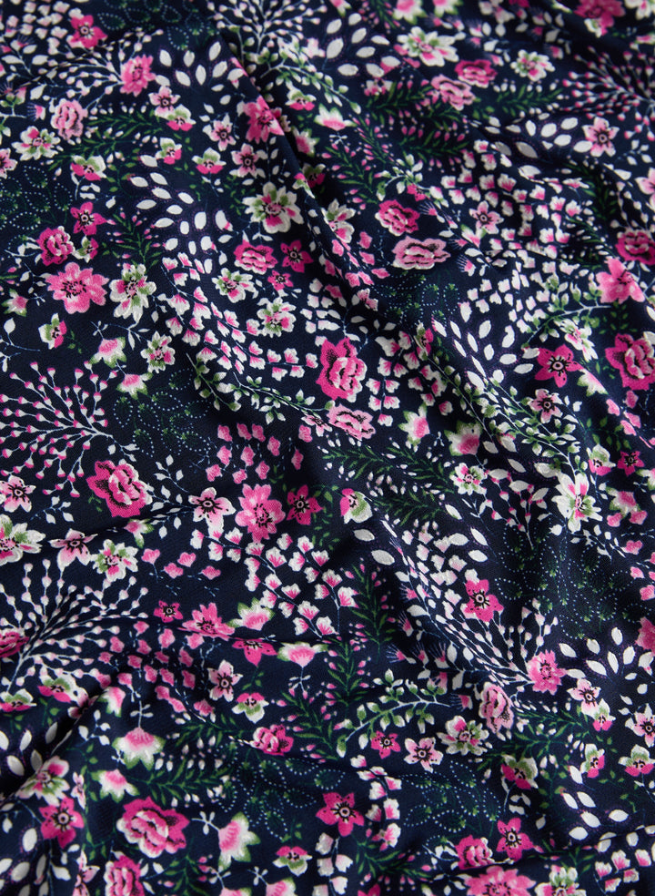 Floral A-Line Dress