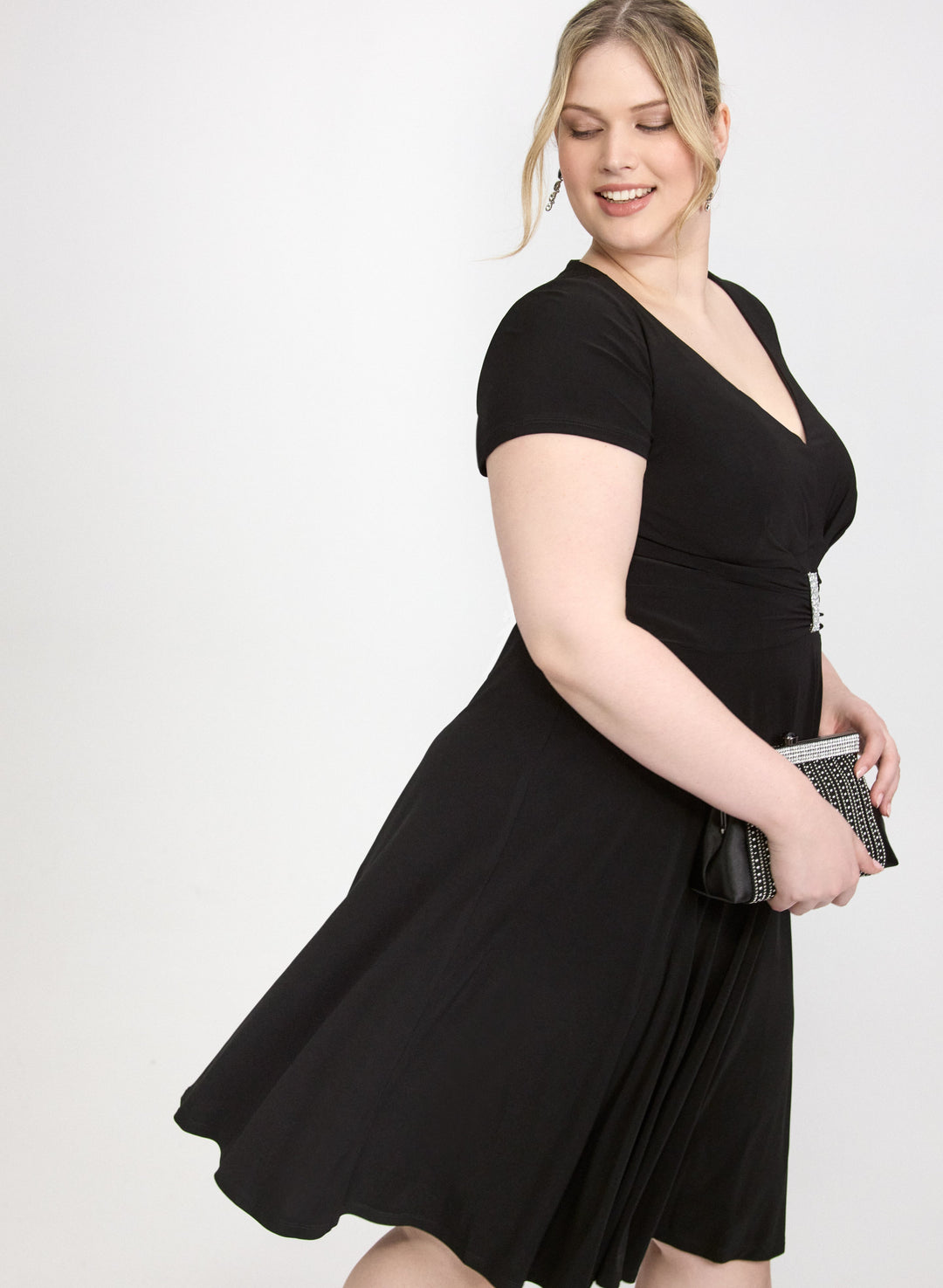 Short Sleeve Jersey Dress
