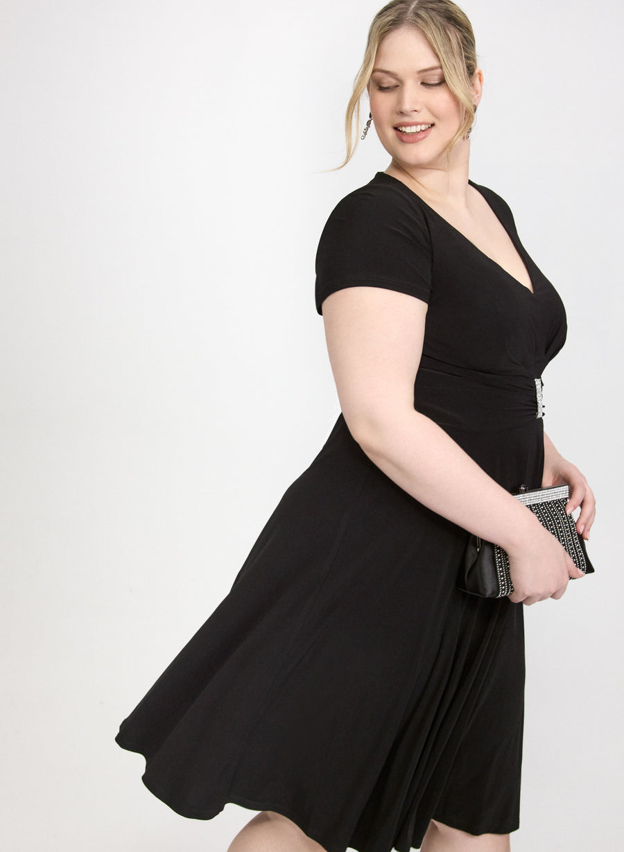 Short Sleeve Jersey Dress