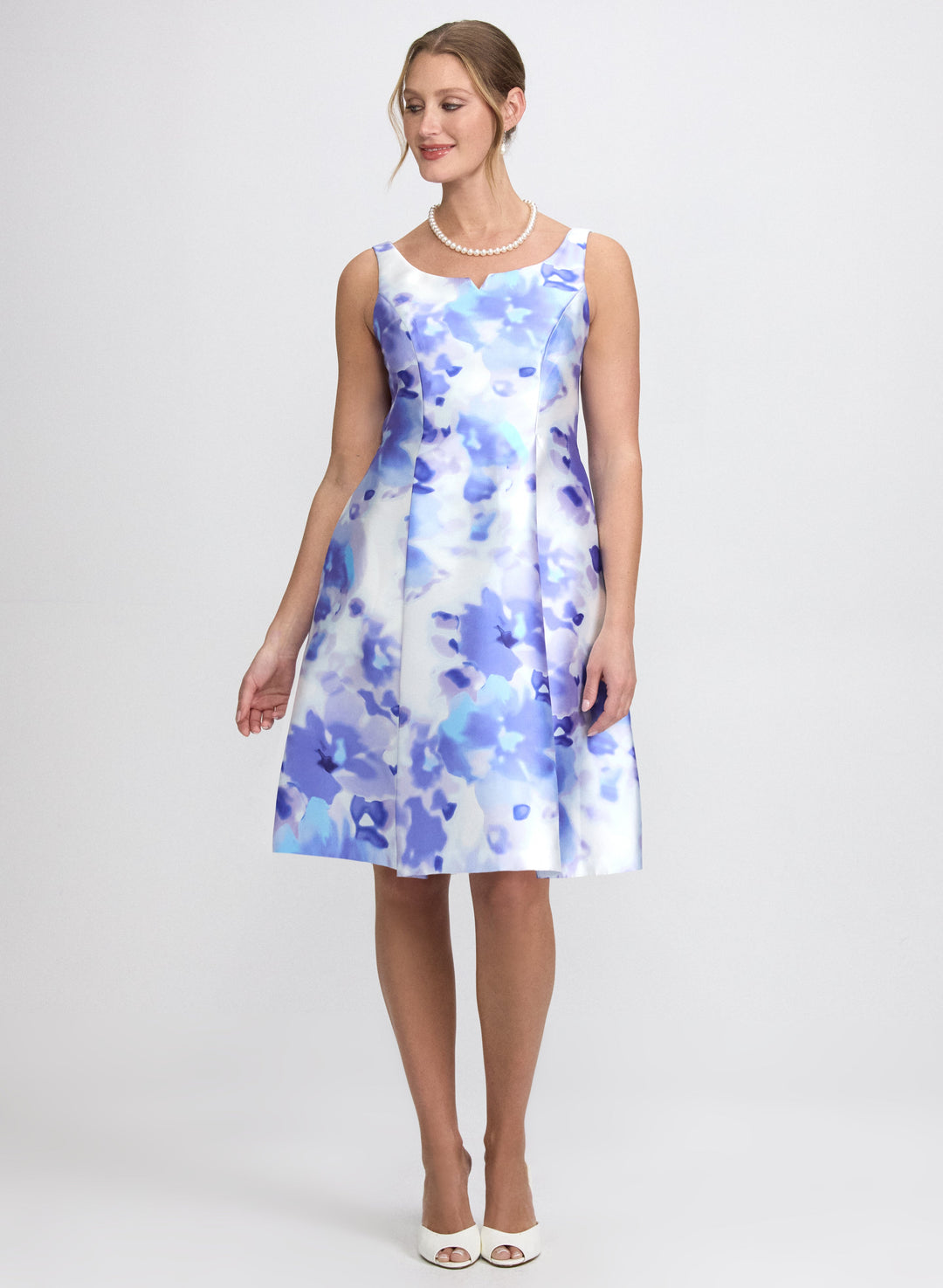 Floral Fit and Flare Dress