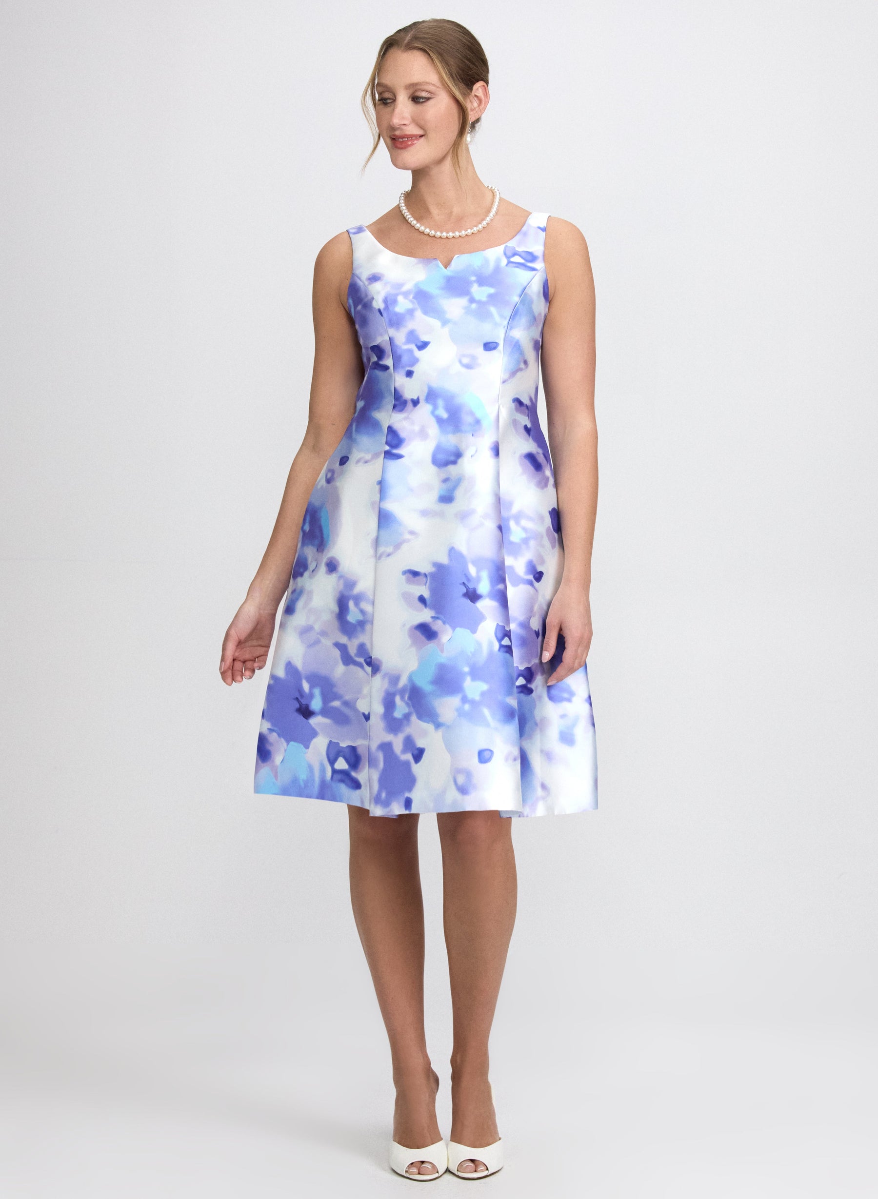 Floral Fit and Flare Dress
