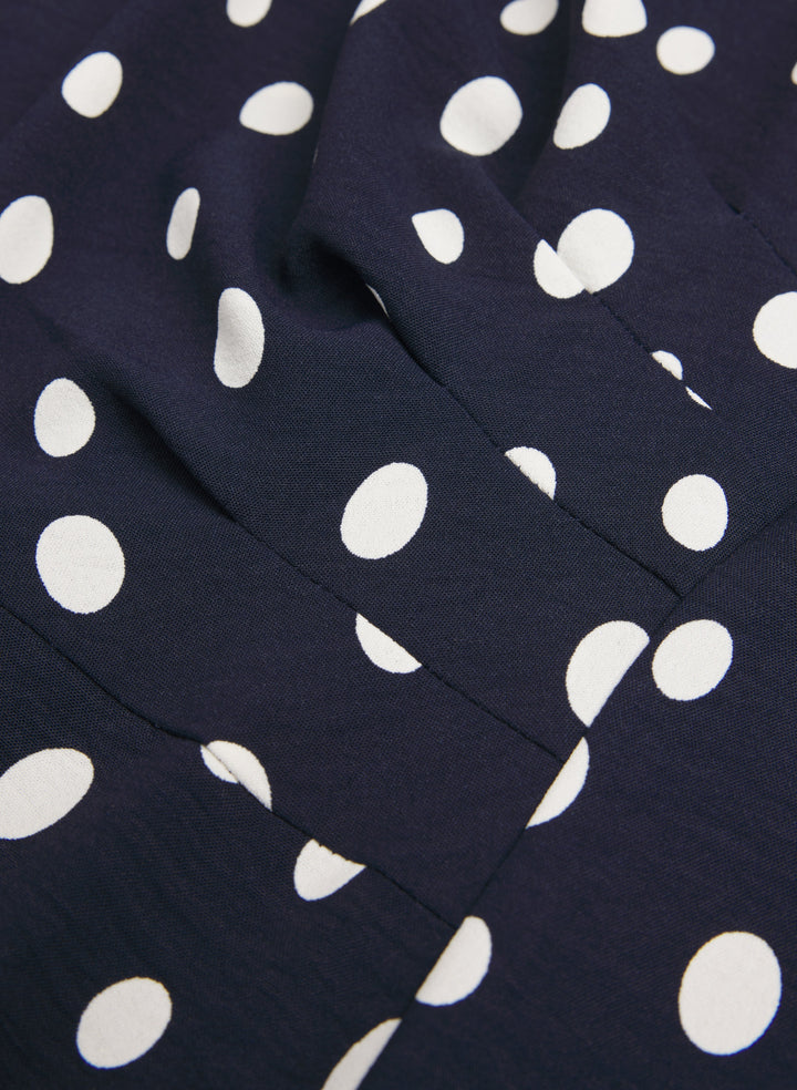 Polka Dot Midi Dress