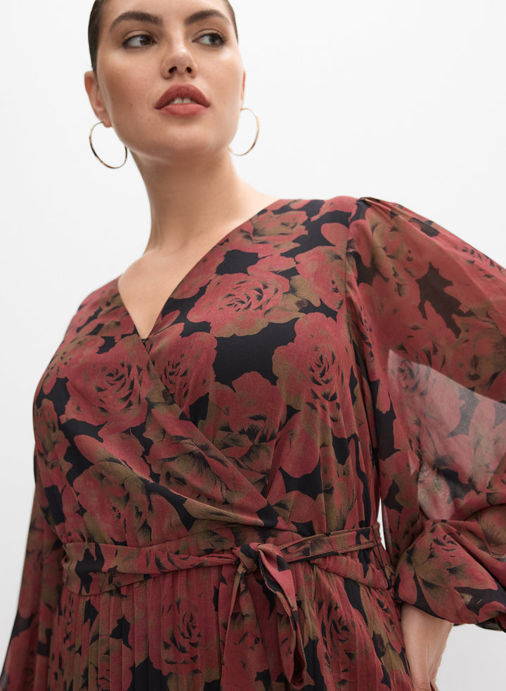 Melanie Lyne - Rose Chiffon Dress