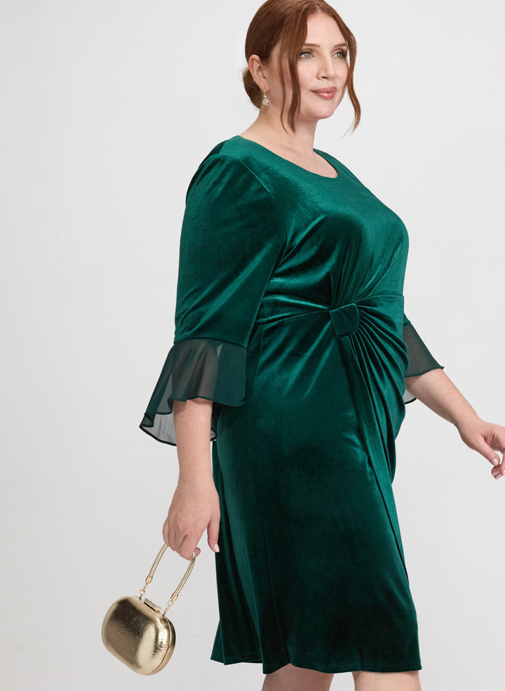 Velvet Overlay Dress