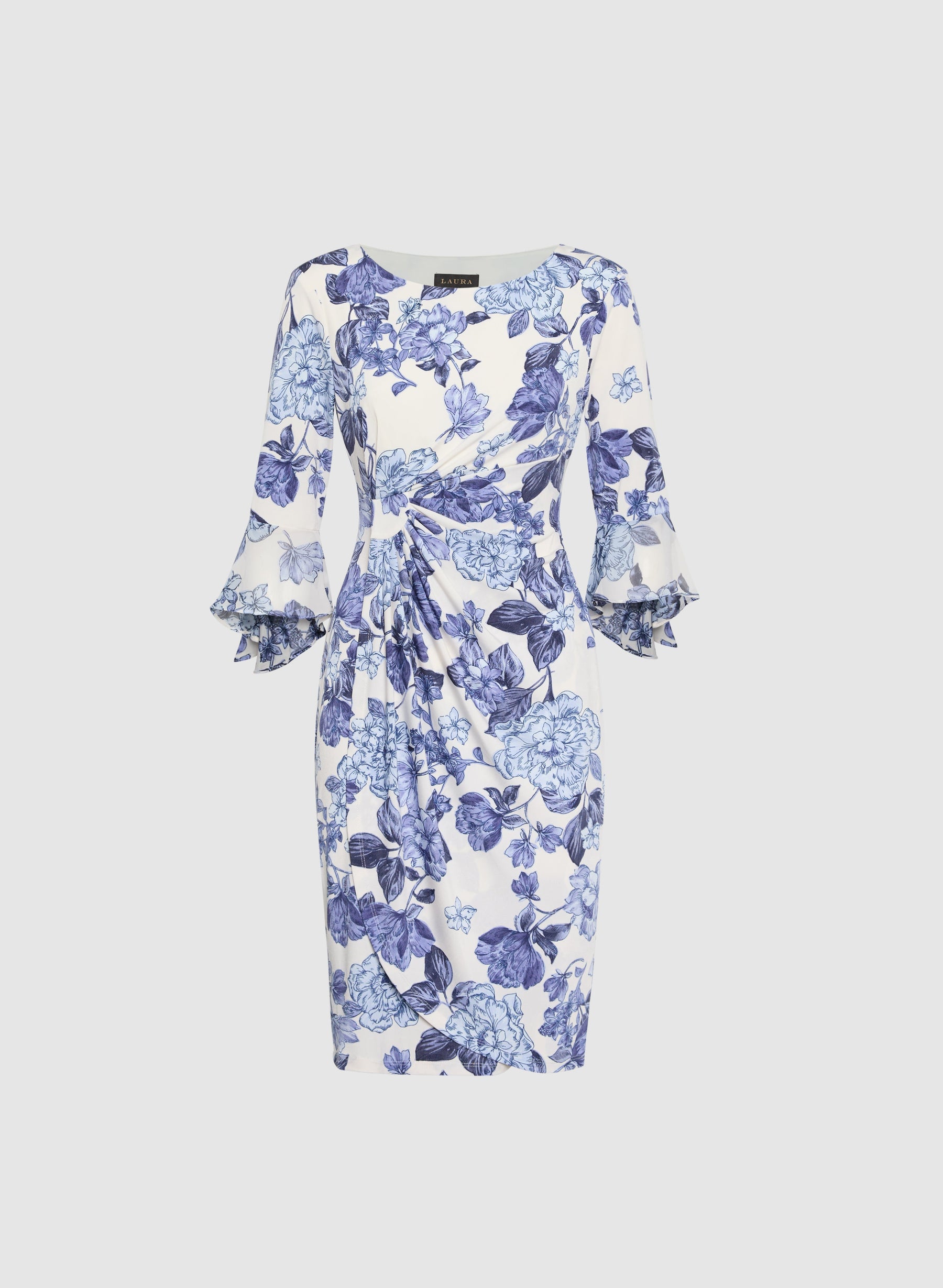 Floral Wrap Dress