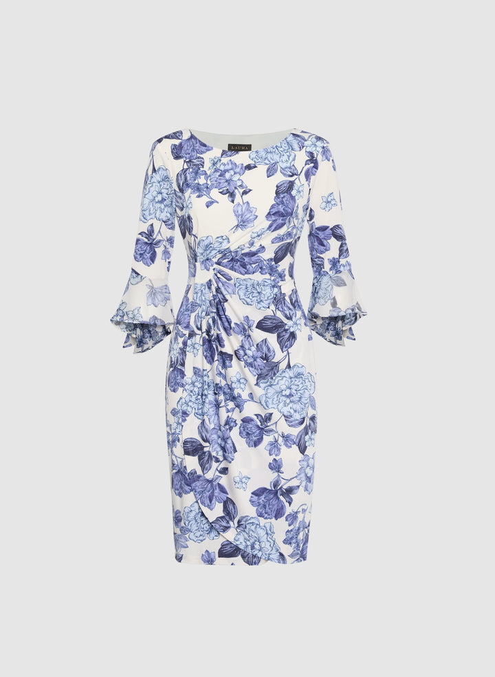 Floral Wrap Dress