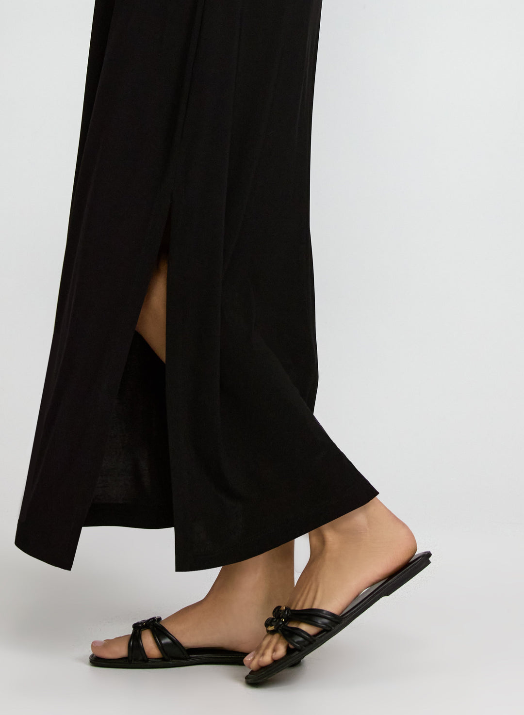 Sleeveless Jersey Maxi Dress