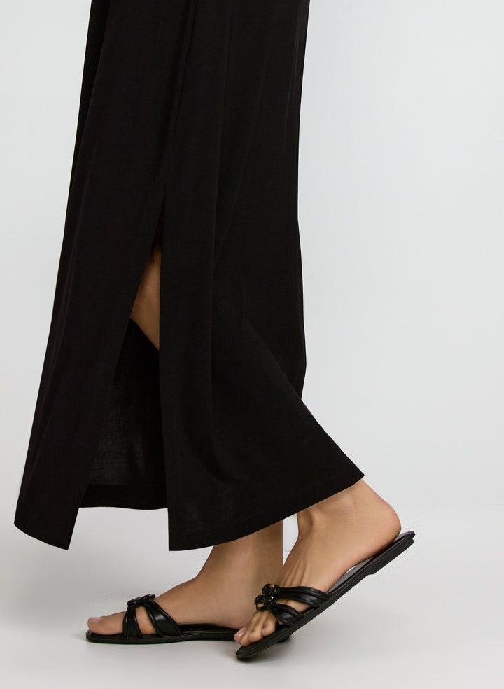 Sleeveless Jersey Maxi Dress