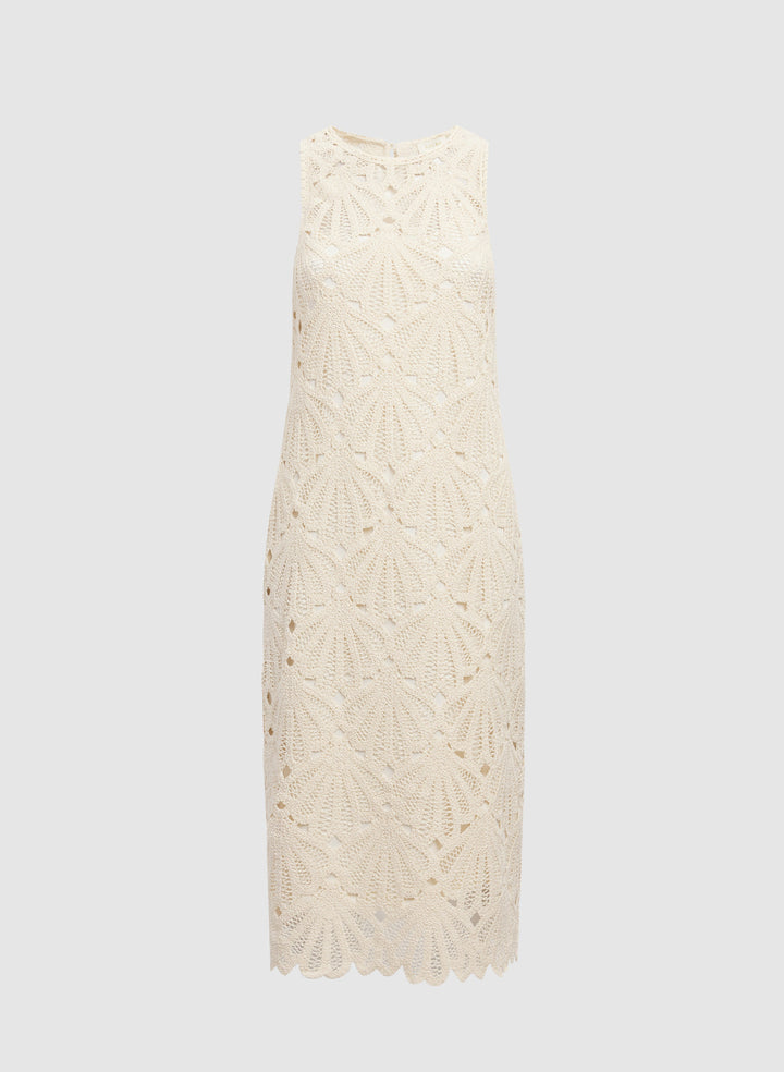 Fitted Crochet Dress