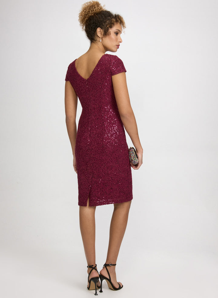Sequin Fitted Dress