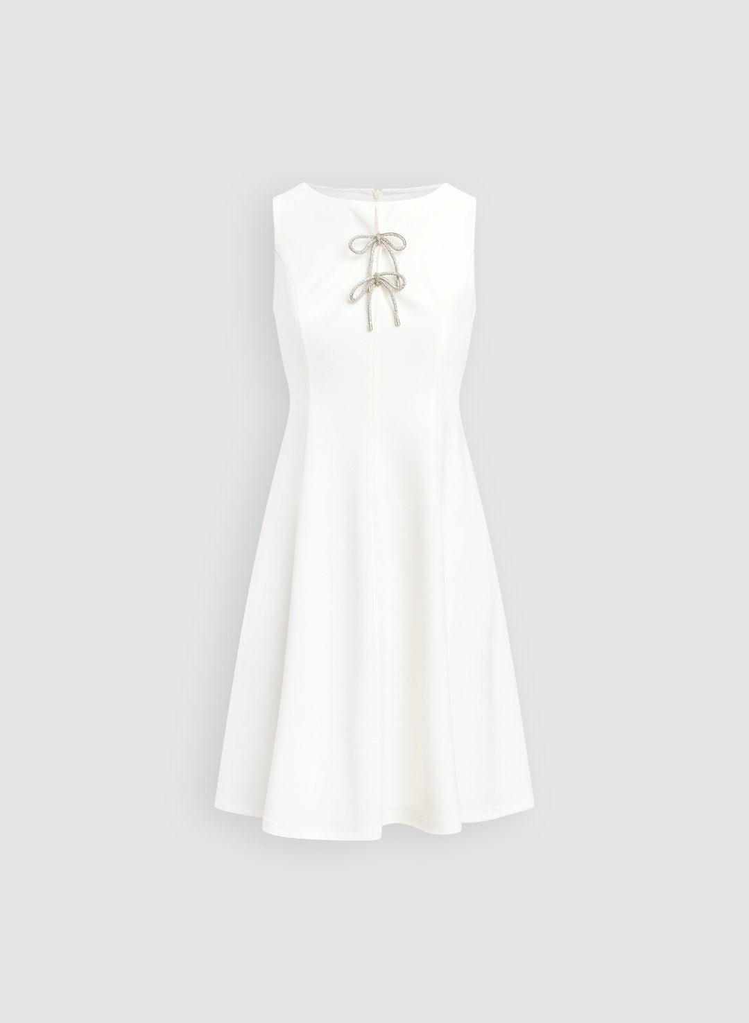 Crystal Bow Embellished Dress