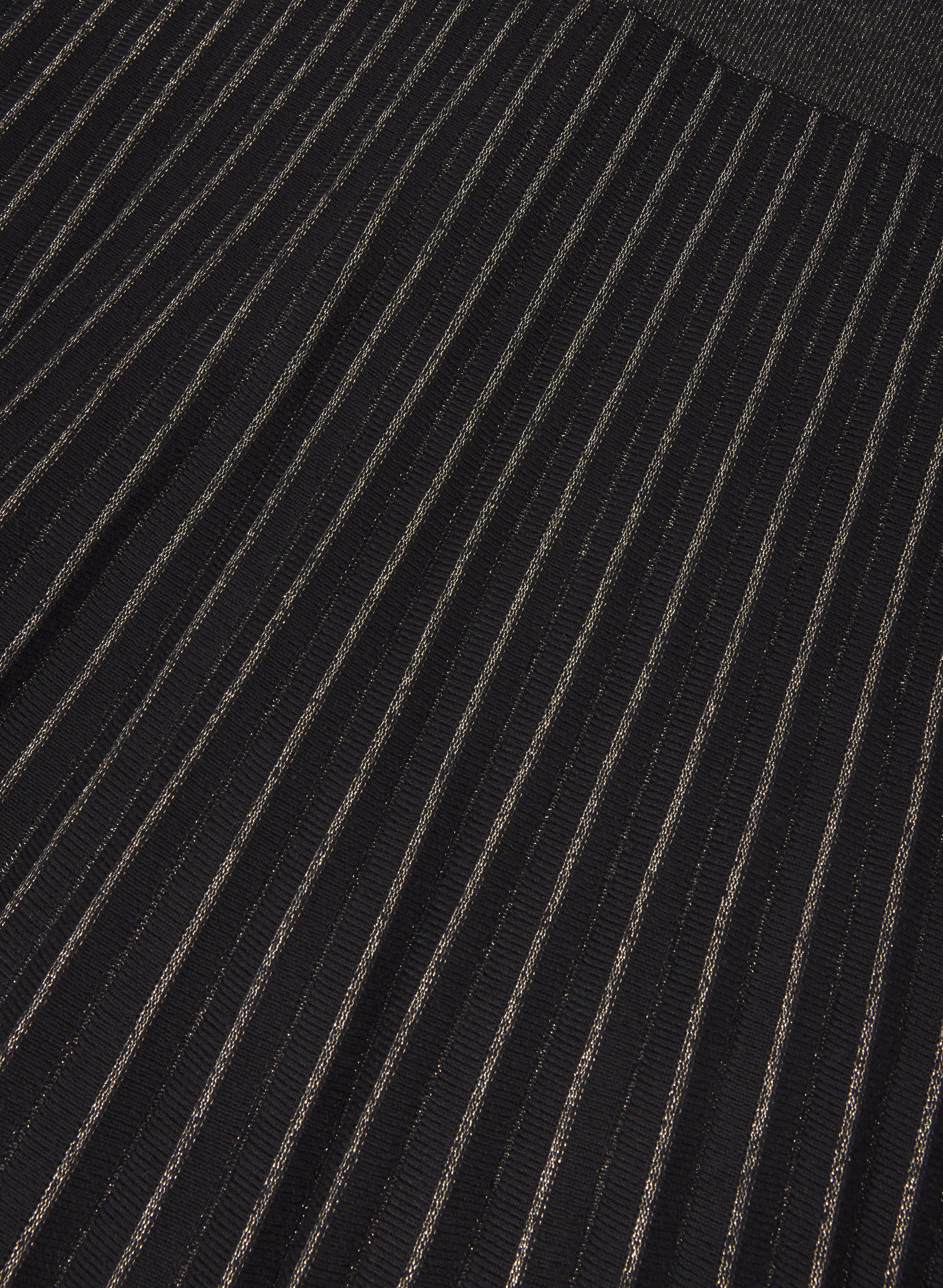 Pleated Metallic Dress