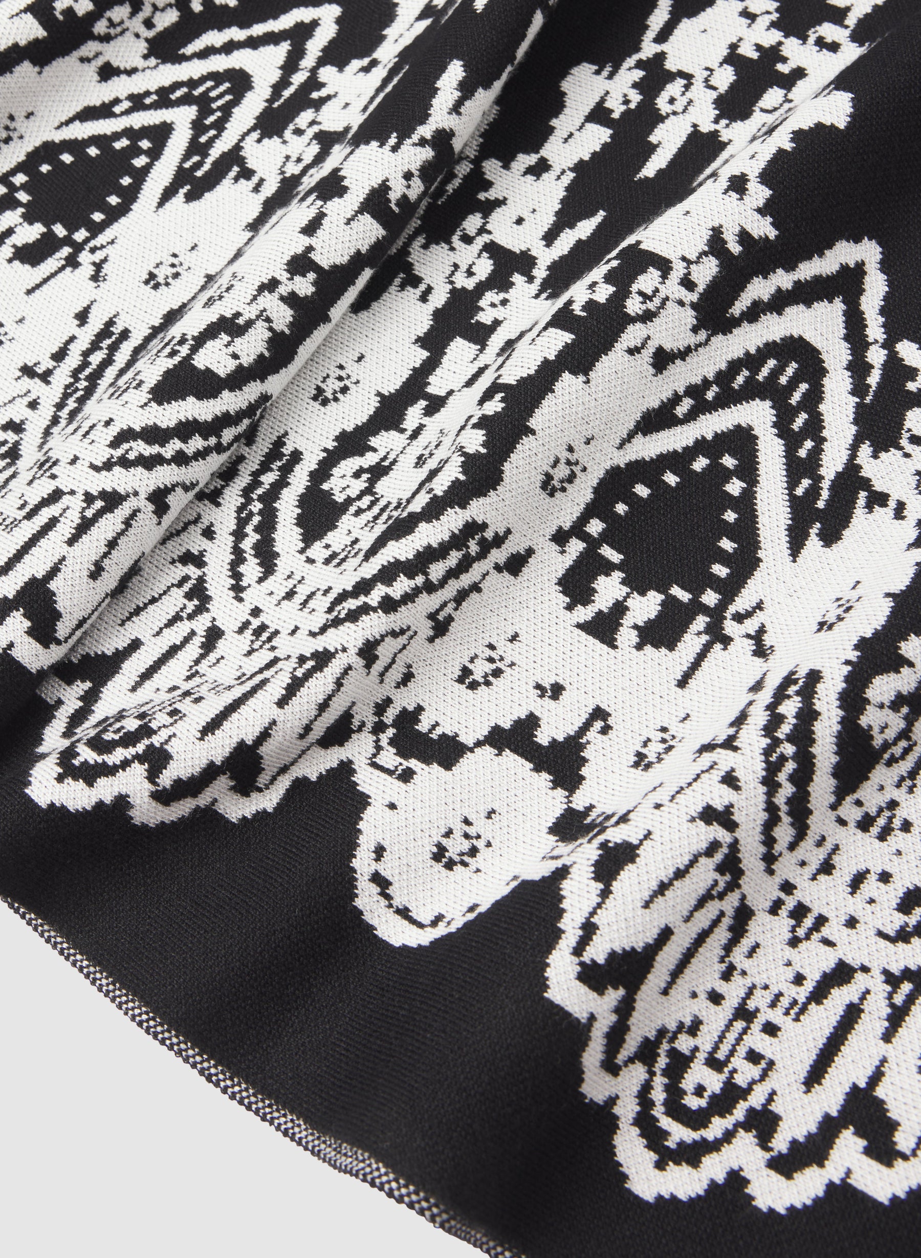 Paisley Placement Knit Dress