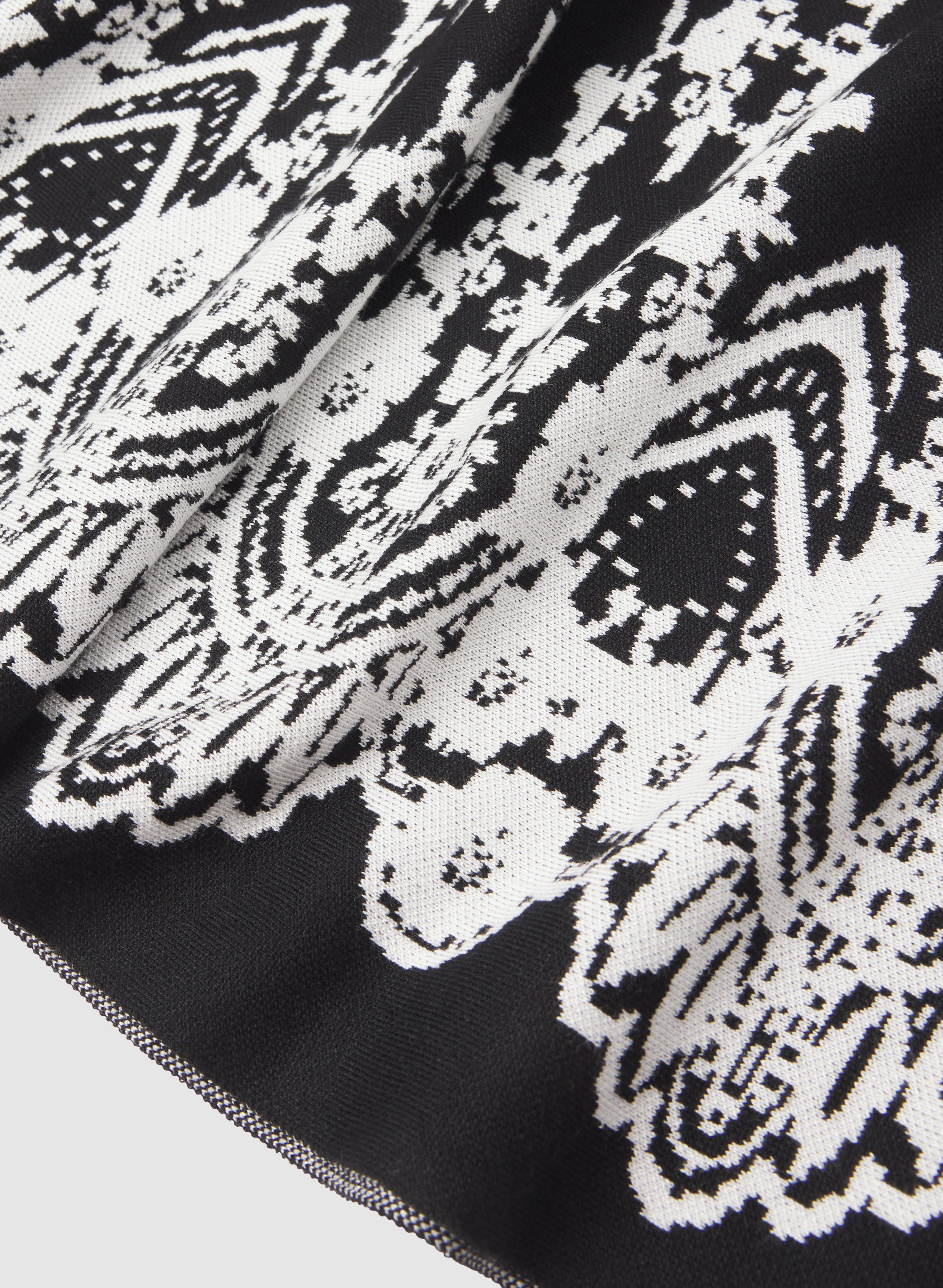 Paisley Placement Knit Dress