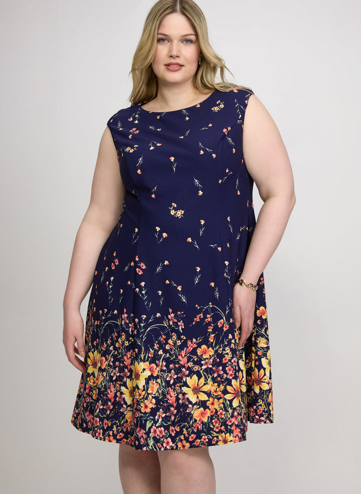 Fit & Flare Floral Dress