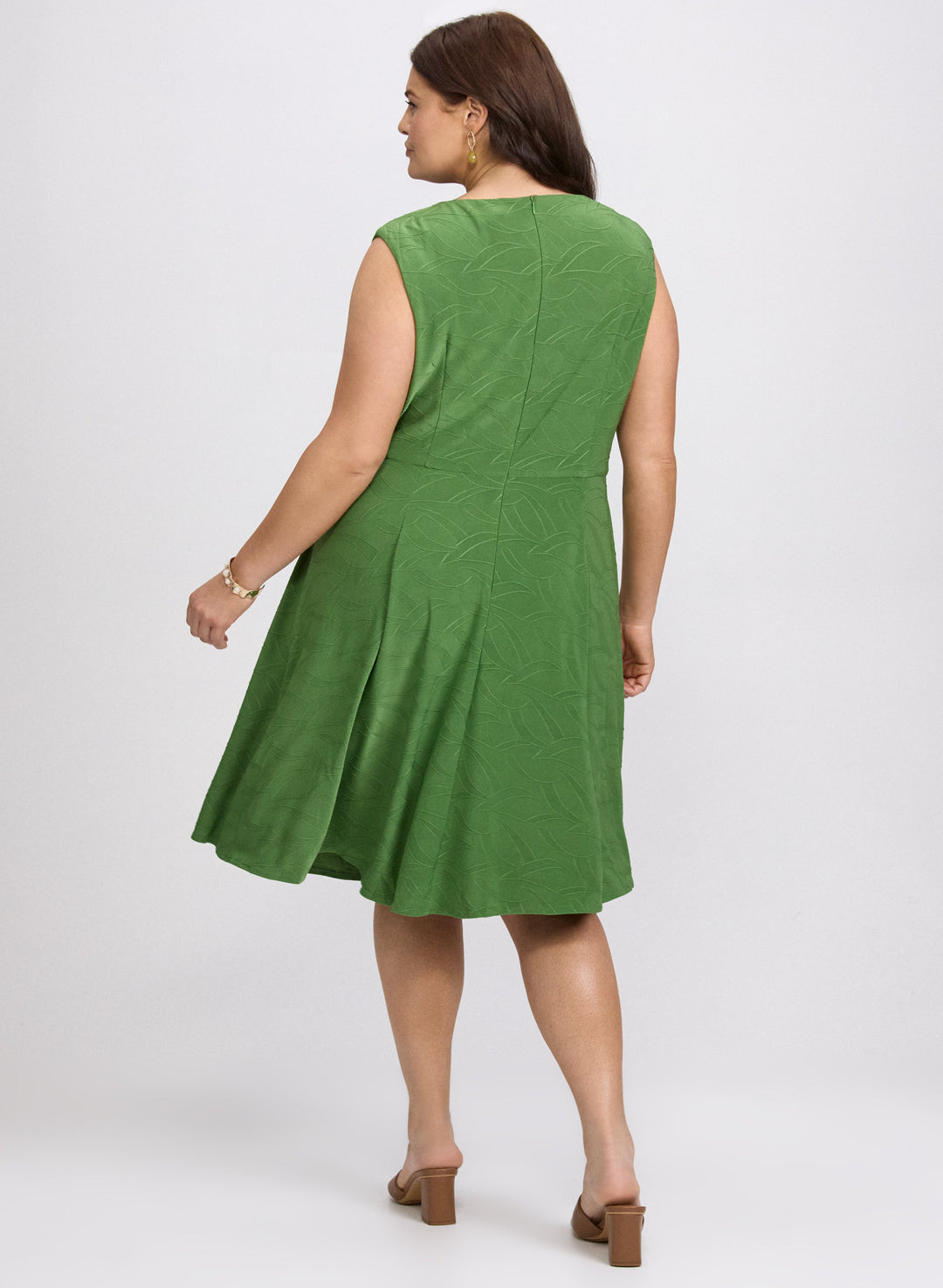 Textured Jersey Dress