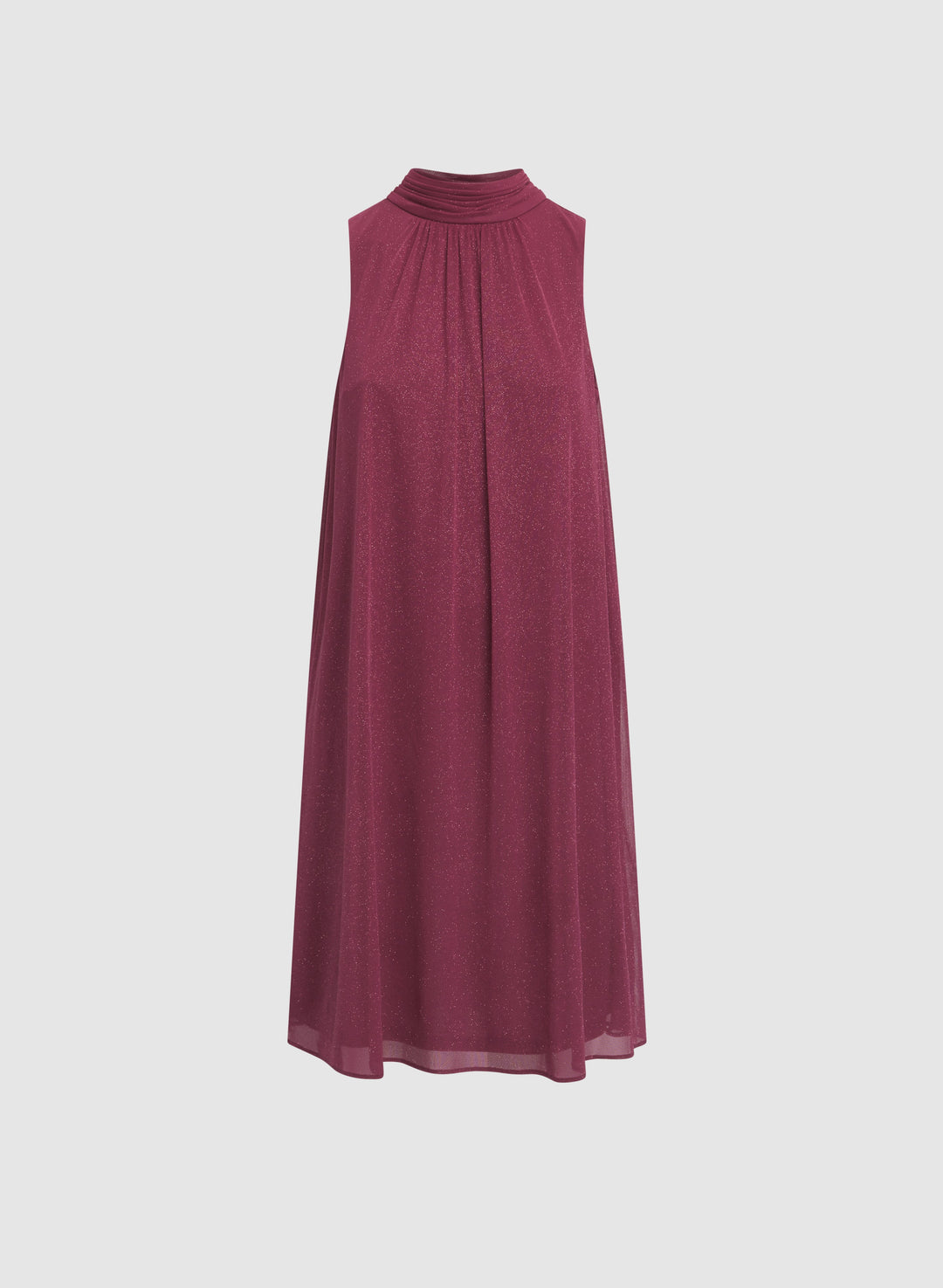 Glitter Halter Neck Dress