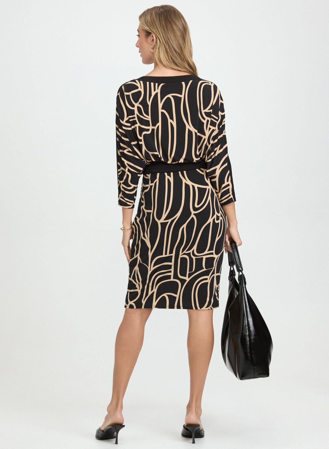 Geometric Jersey Dress
