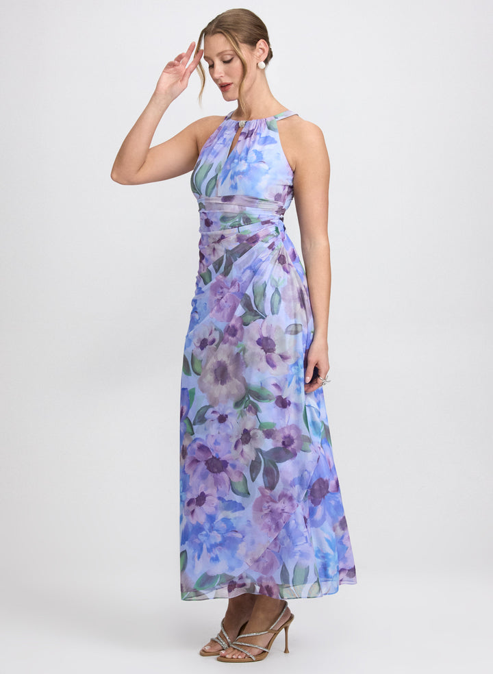 Floral Halter Dress