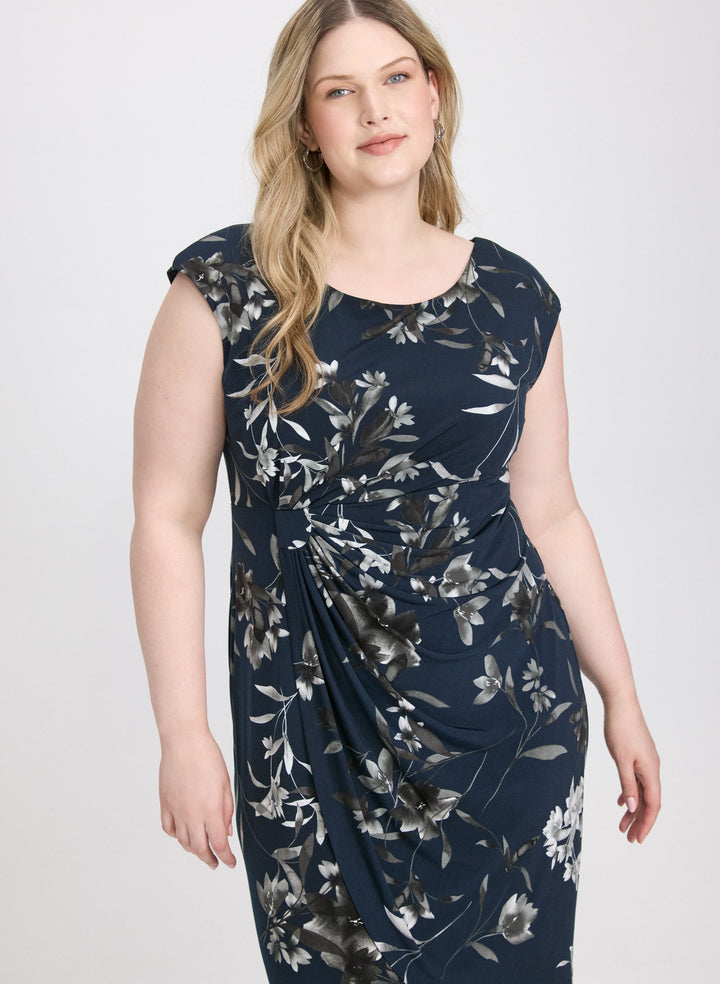 Floral Jersey Dress