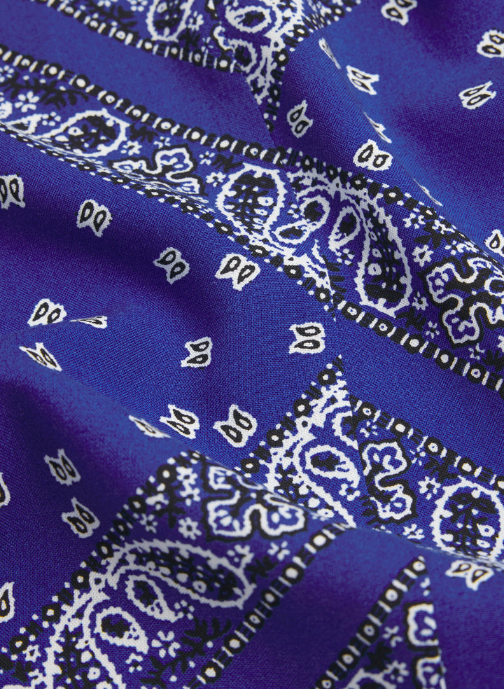 Paisley Print Maxi Dress