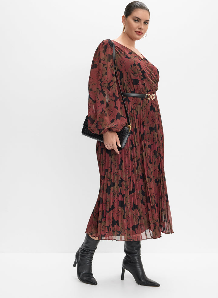 Melanie Lyne - Rose Chiffon Dress