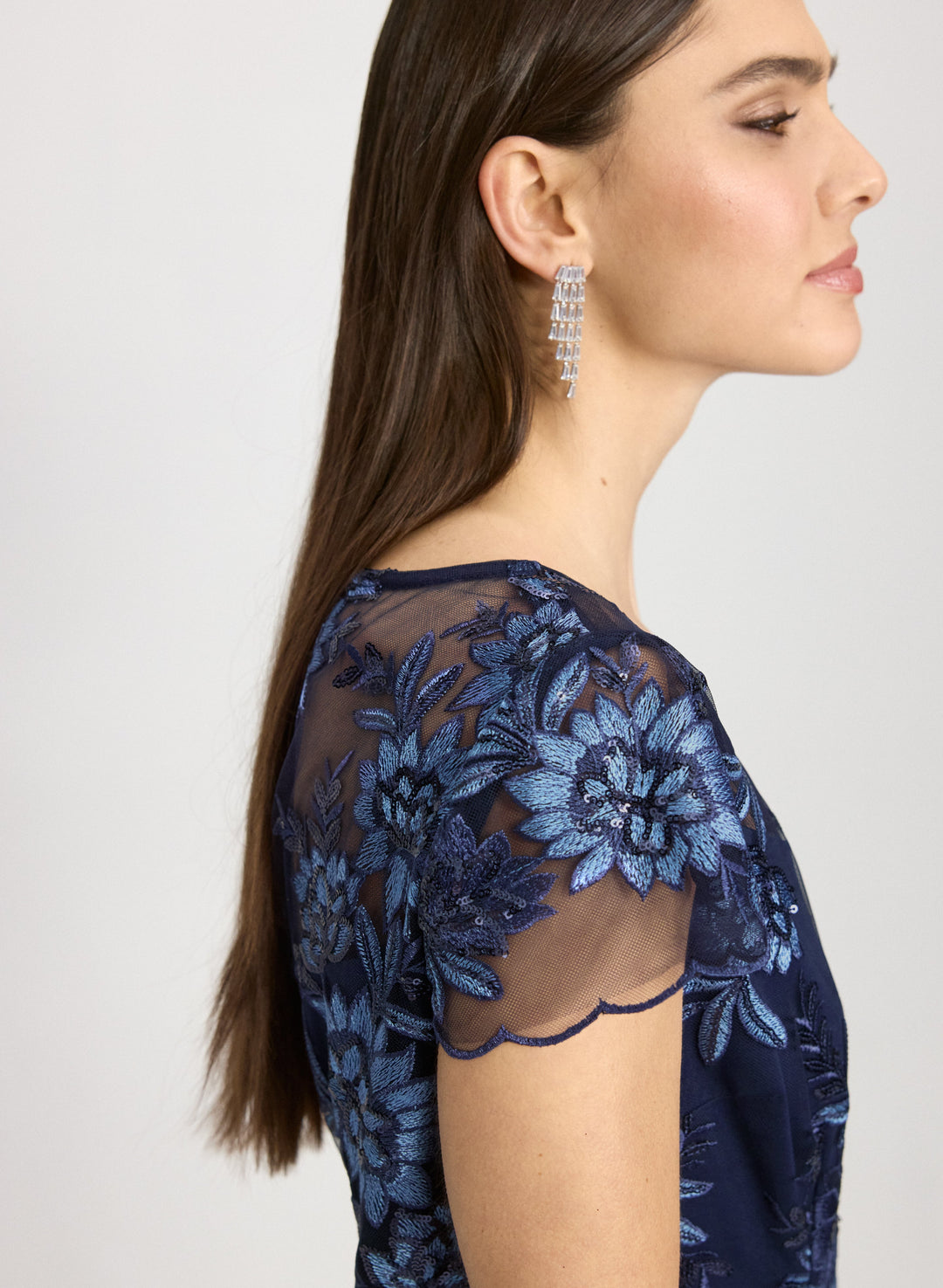 Floral Embroidered Dress