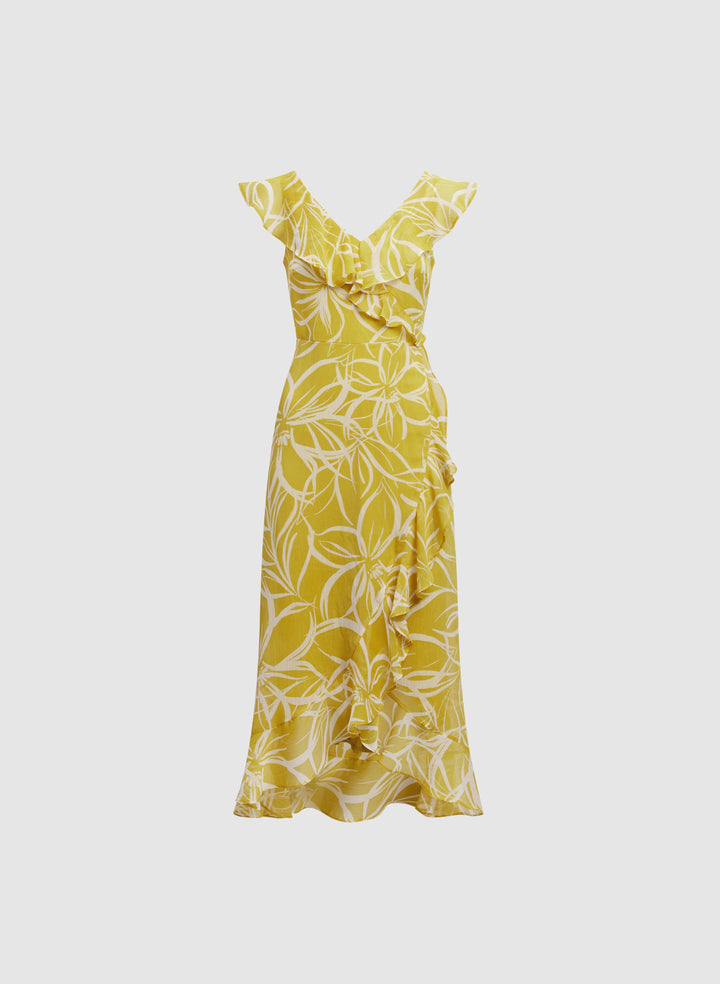 Floral Chiffon Dress