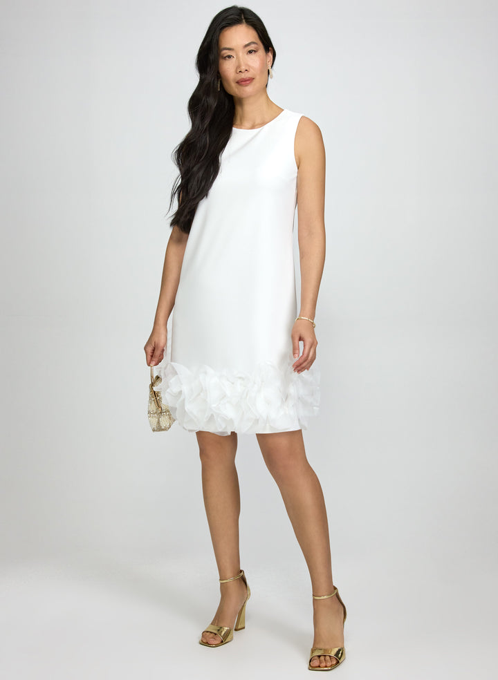 Organza Applique Dress