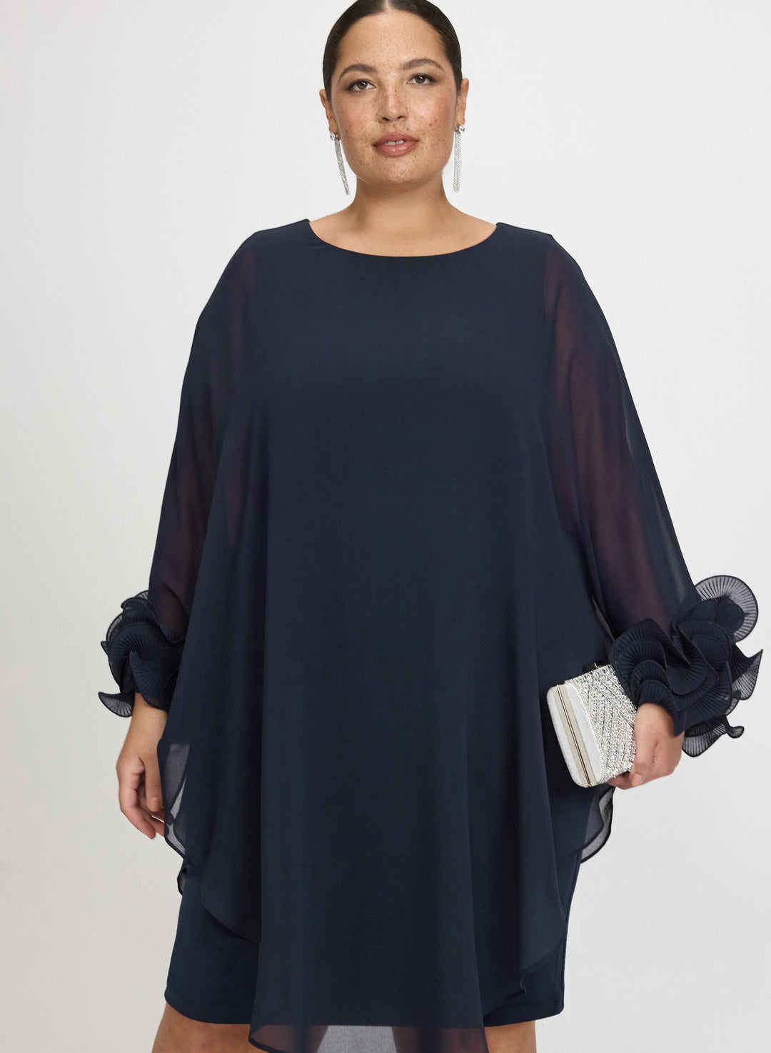 Frill Sleeve Dress