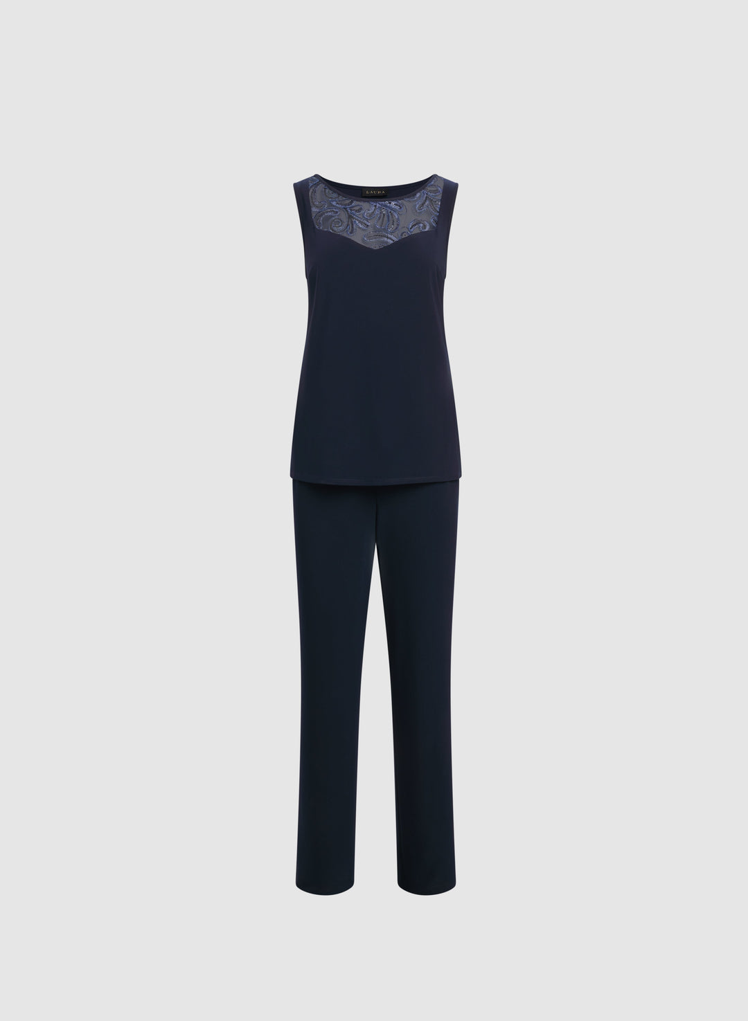 Three-Piece Pantsuit Set