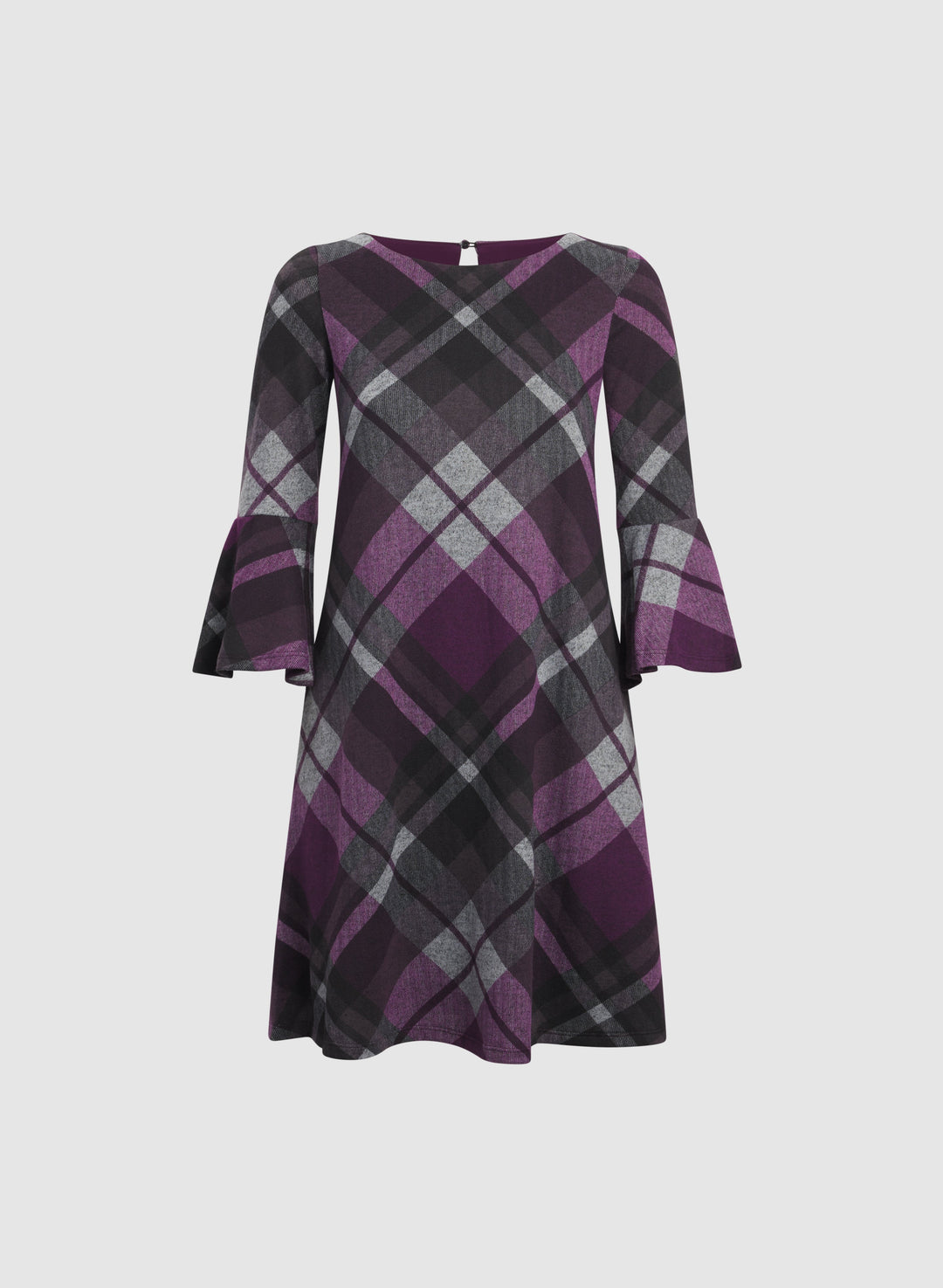 Plaid Sweater Dress