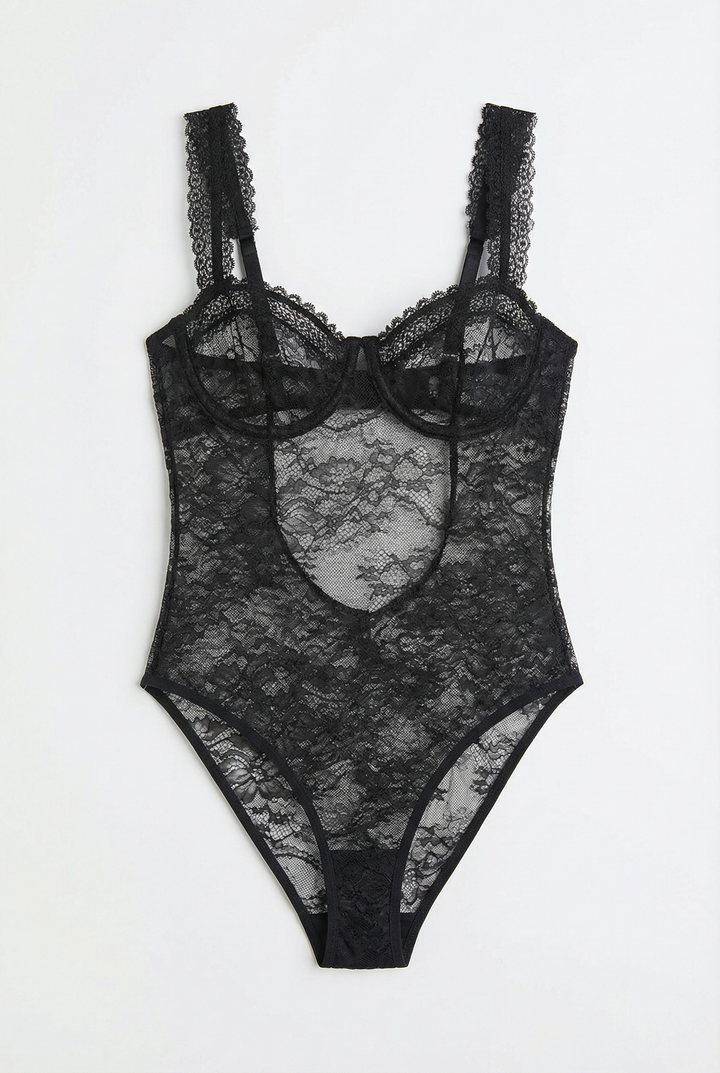 Nocturne de Marseille Lace Bodysuit