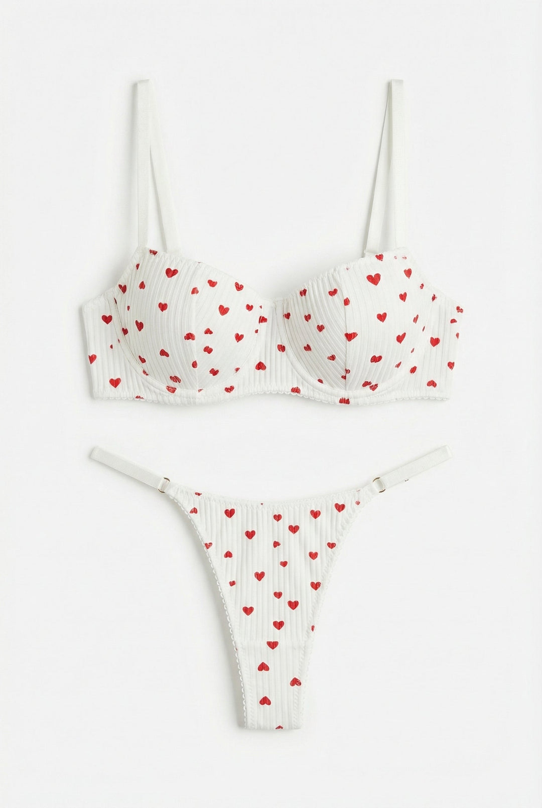 Petite Amour Lingerie Set - Balconette & Slim Thong
