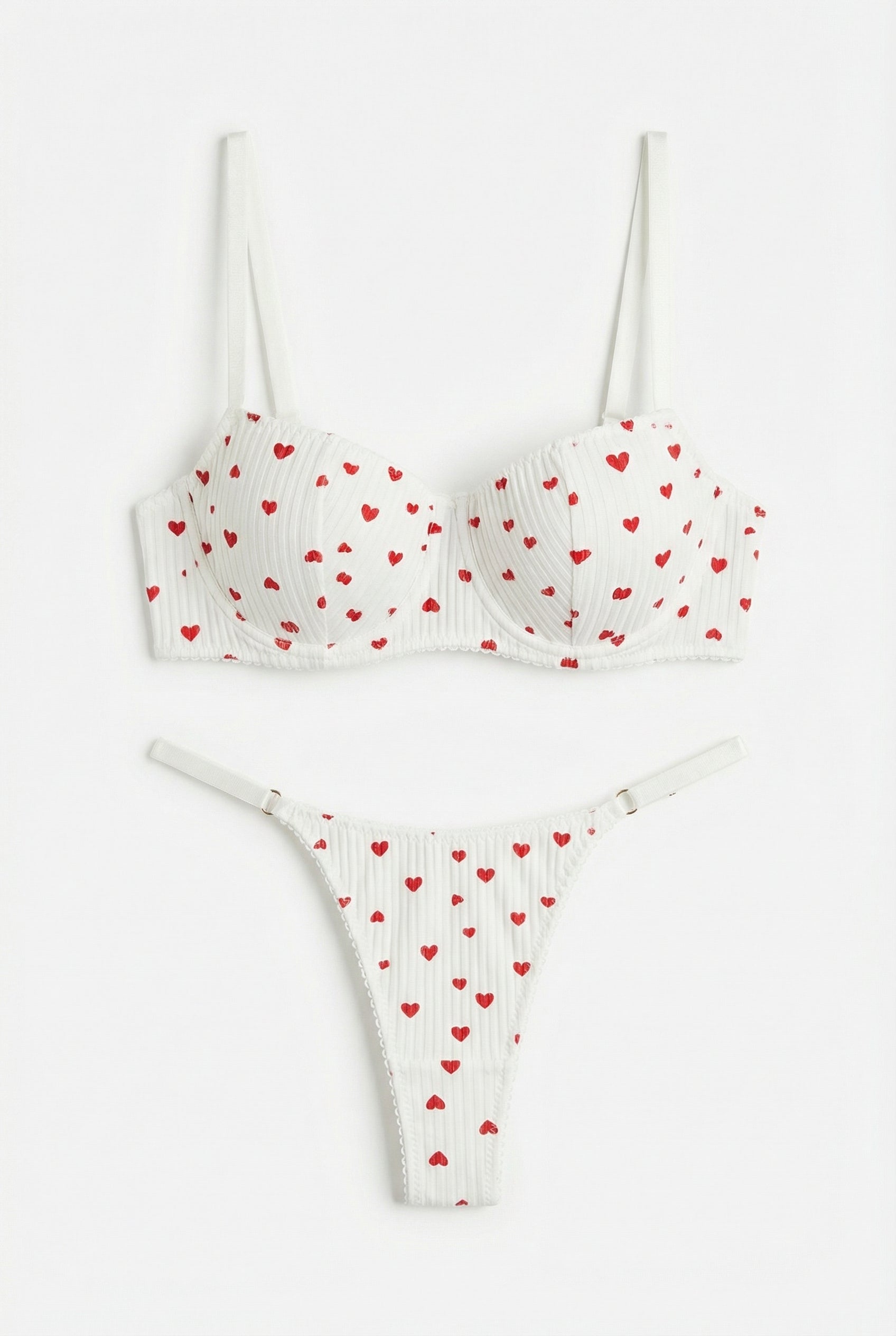 Petite Amour Lingerie Set - Balconette & Slim Thong