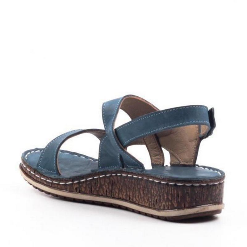 Maria - Strappy Wedge Sandals