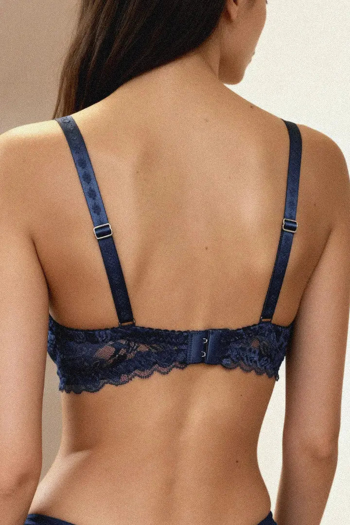 Femme Sculpt Lace Bra - Royal Blue