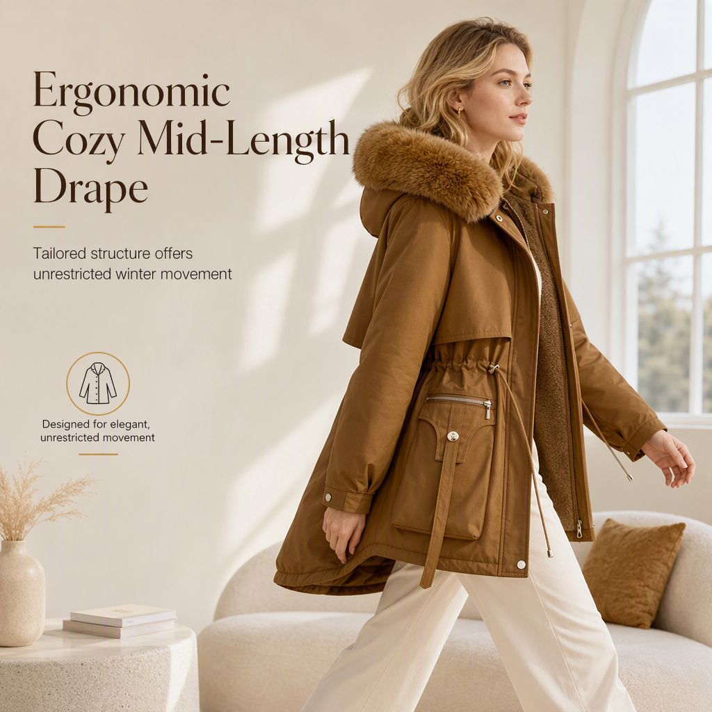Women's Longline Lapel Coat