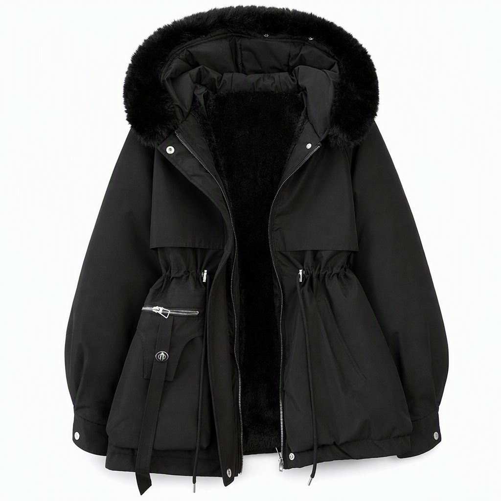 Women's Longline Lapel Coat